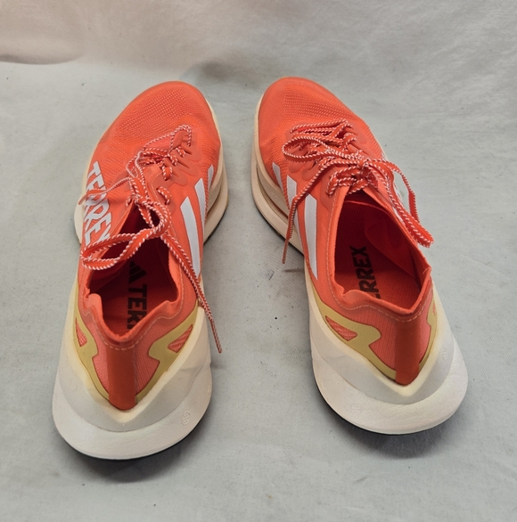 Adidas Terrex Agravic Speed Ultra Men's Size 8.5 Orange Sneakers - Picture 4 of 7